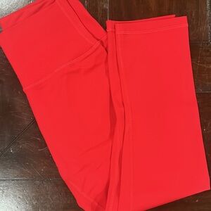 Zyia Red Ascend Hi-rise Capri 20"